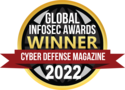 Global Infosec Awards Winner BADGE - Cyber Defense Magazine 2022 - Wing Security's SaaS security platform