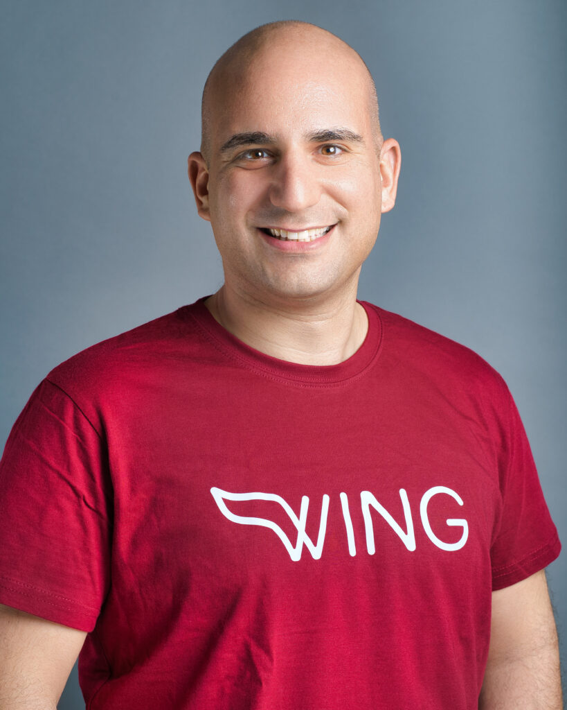 Portrait of Yoav Kalati, Head of Threat Intelligence at Wing Security